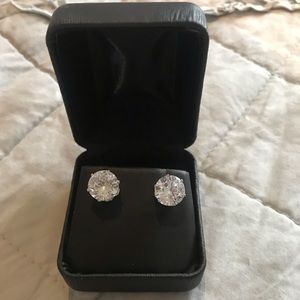 Diamond Earrings- never been worn!
